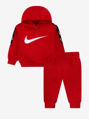 Kids NSW Club Poly Tracksuit in Rot