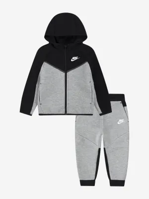 Kids NSW Tech Fleece Trainingsanzug in Grau