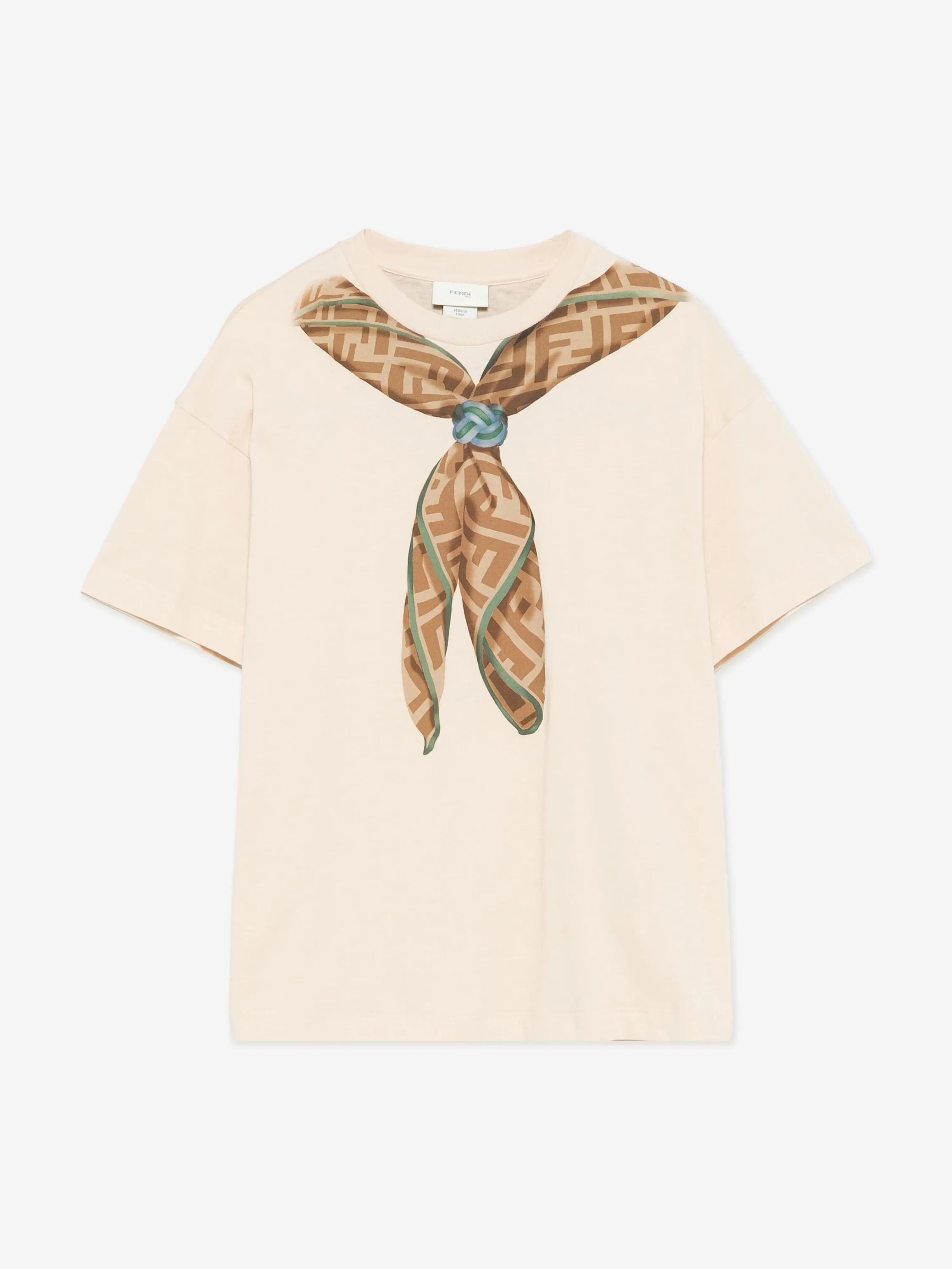 Kinder-Schalldruck T-Shirt in Beige