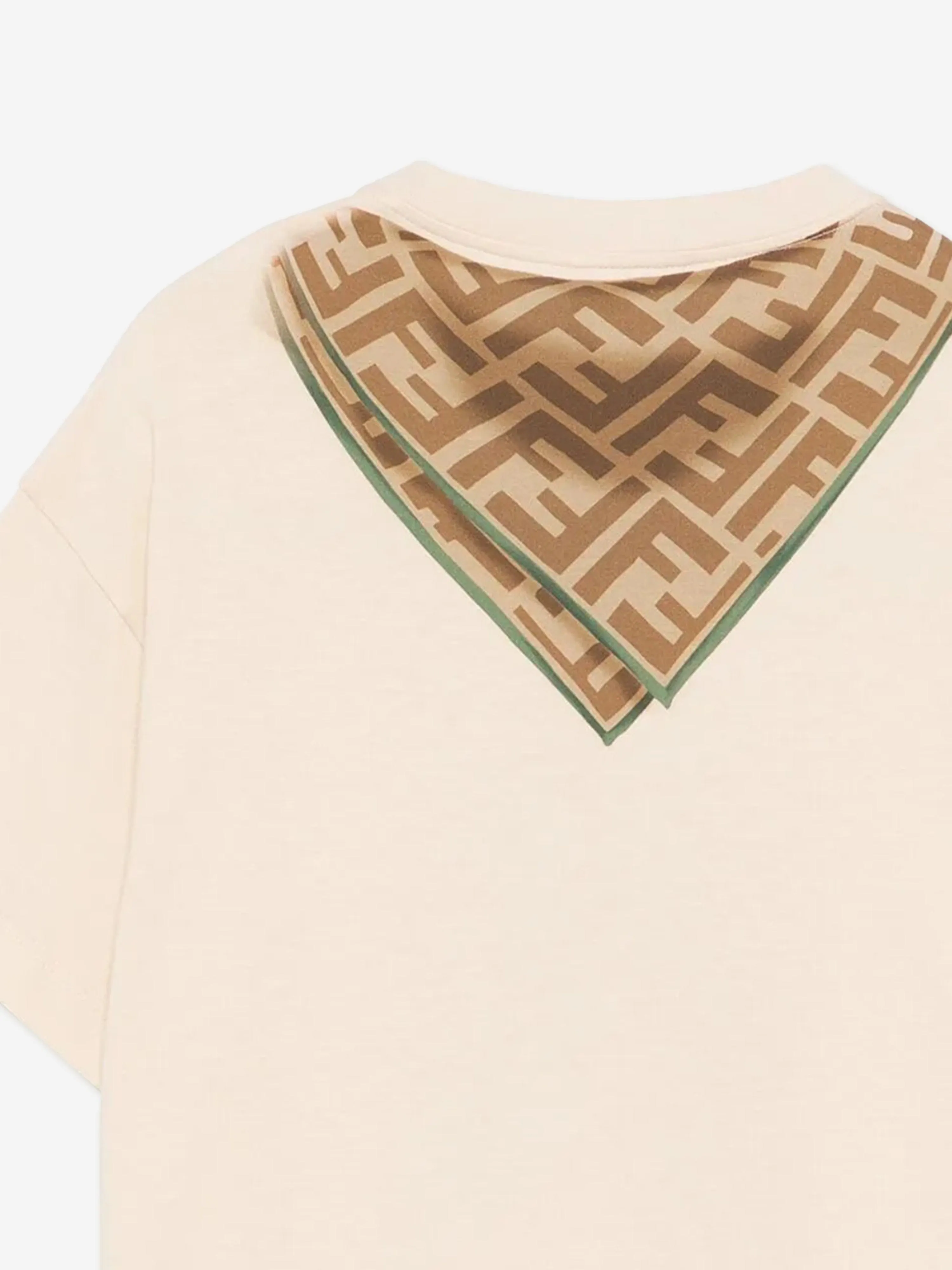 Kinder-Schalldruck T-Shirt in Beige
