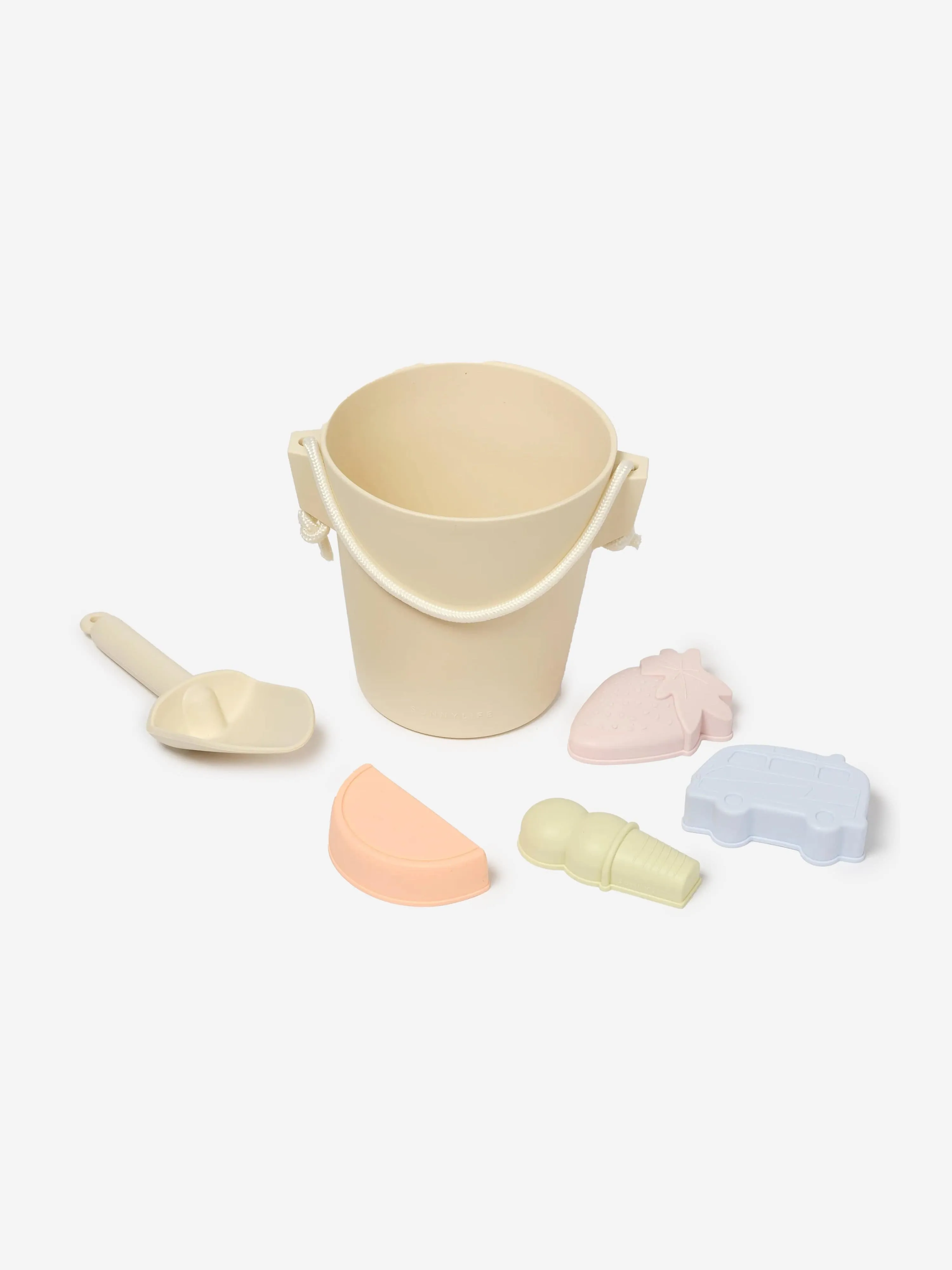 Kinder-Siliconeimer & Schaufel-Set Apfel Sorbet in Mehrfarbig (19,1cm)