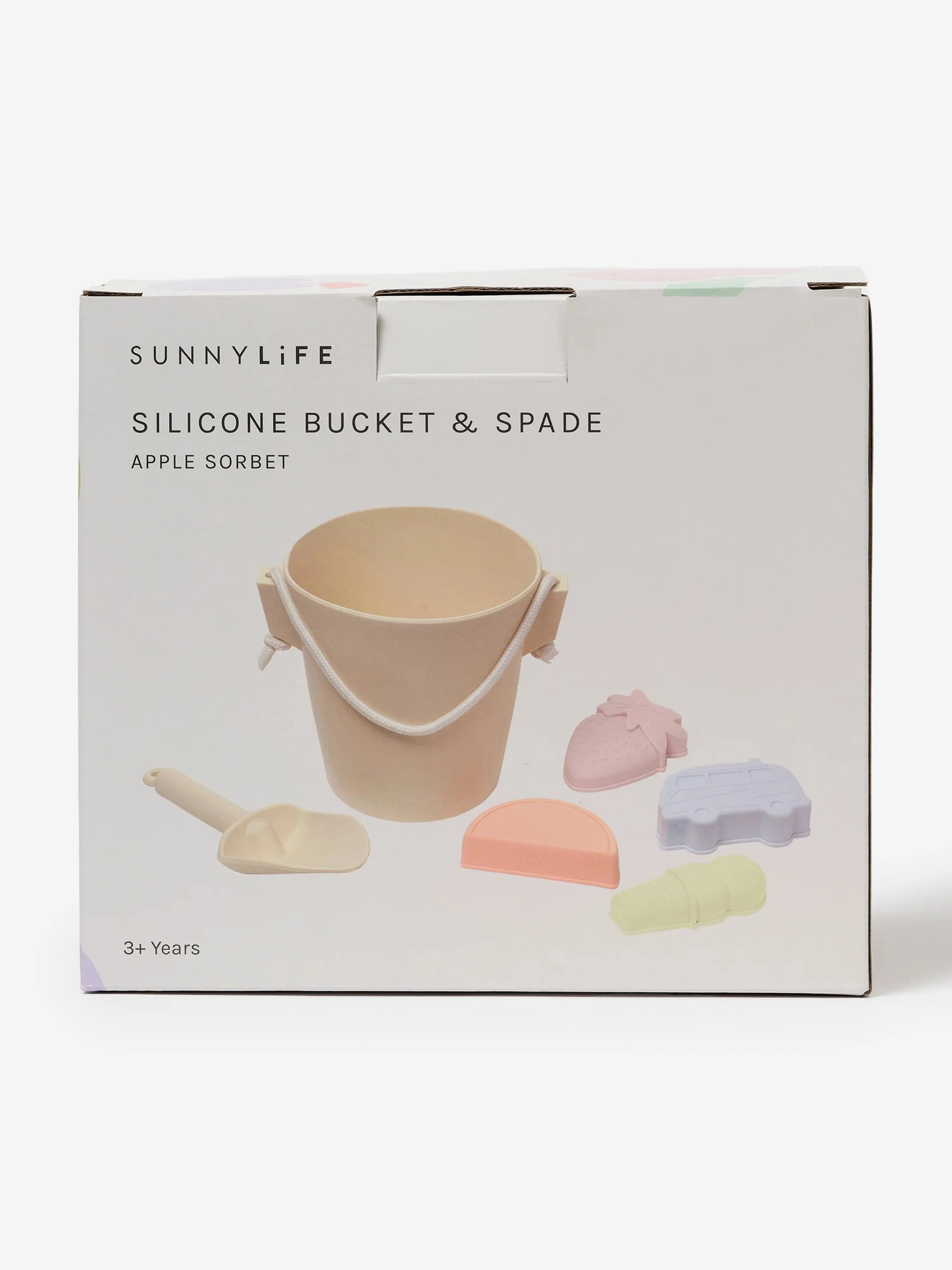 Kinder-Siliconeimer & Schaufel-Set Apfel Sorbet in Mehrfarbig (19,1cm)