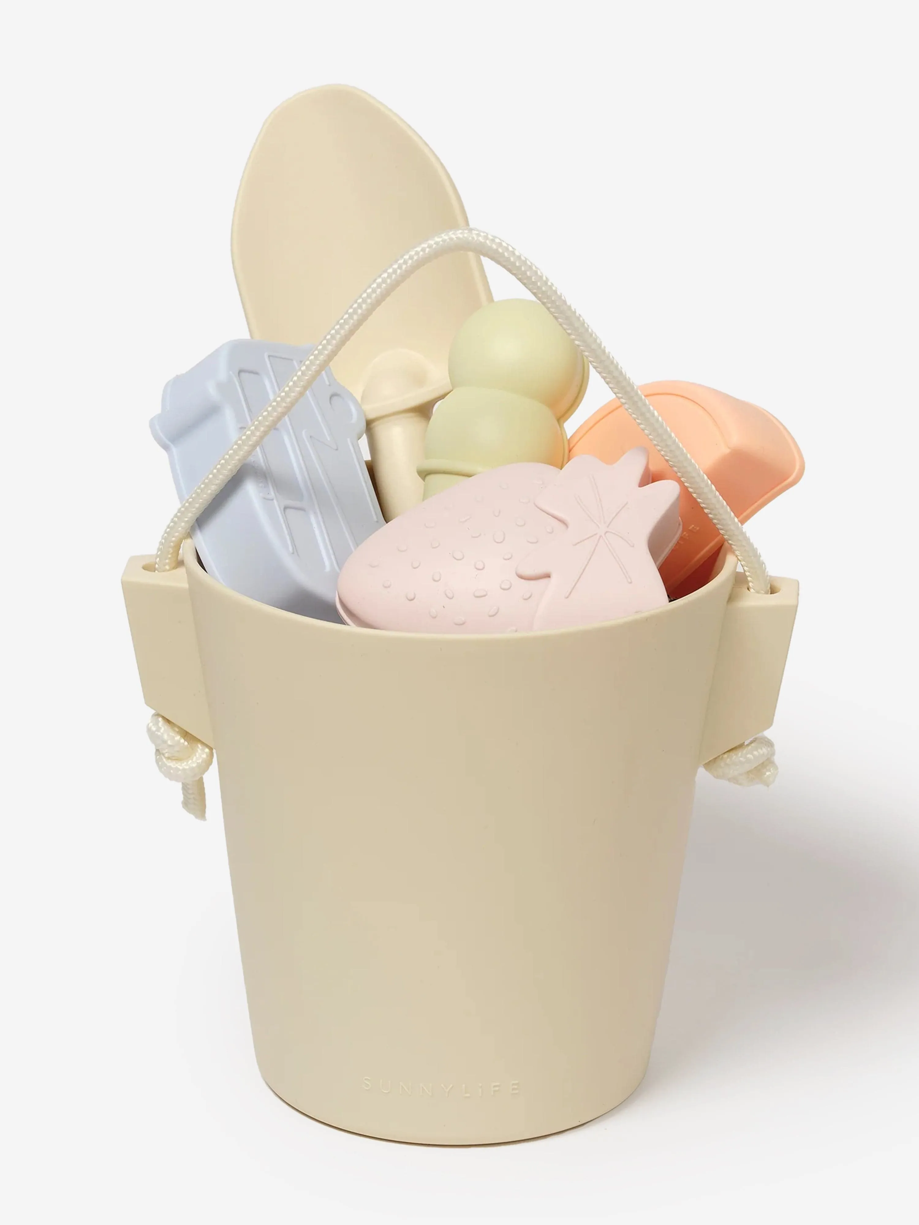 Kinder-Siliconeimer & Schaufel-Set Apfel Sorbet in Mehrfarbig (19,1cm)