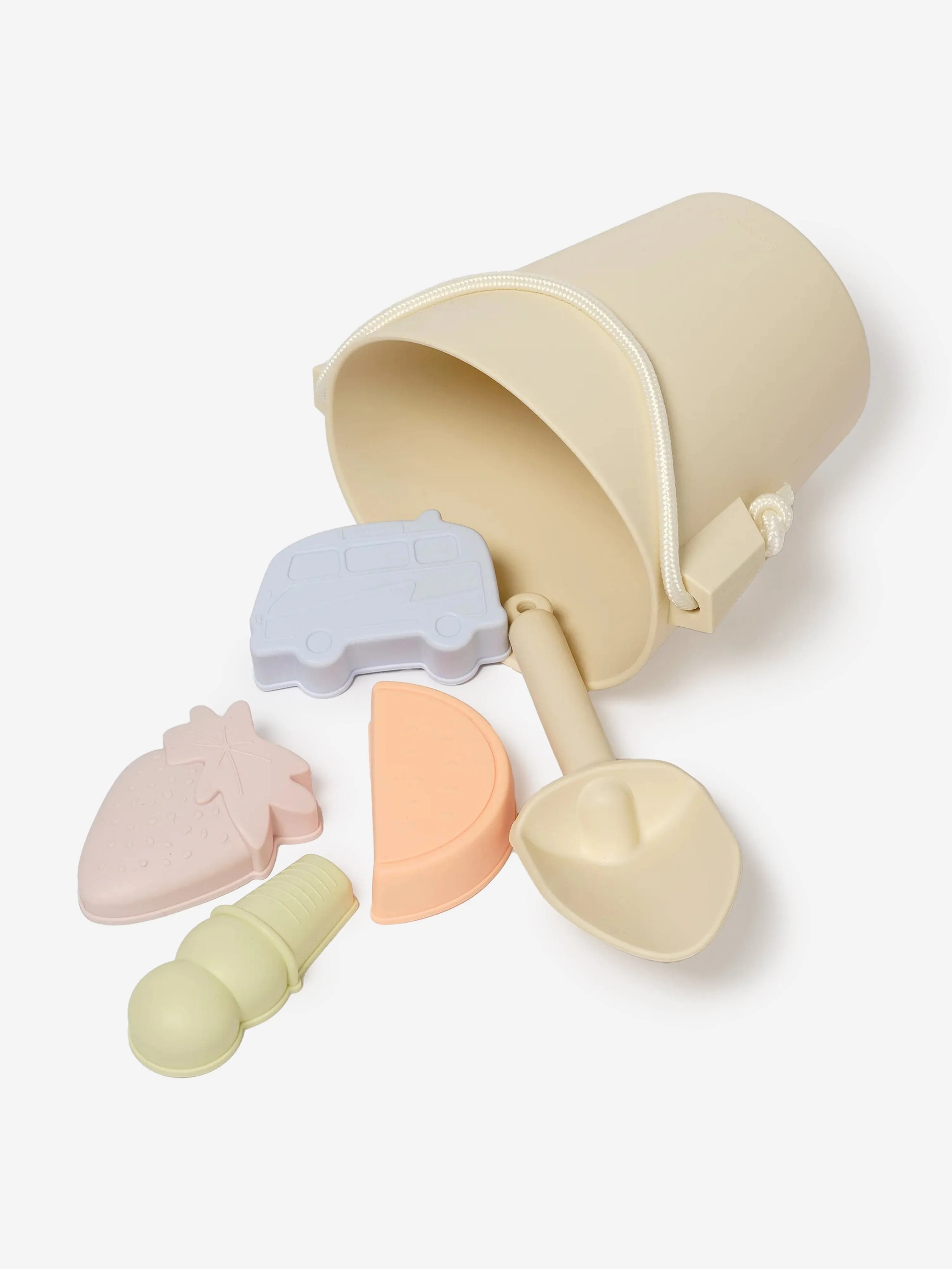 Kinder-Siliconeimer & Schaufel-Set Apfel Sorbet in Mehrfarbig (19,1cm)