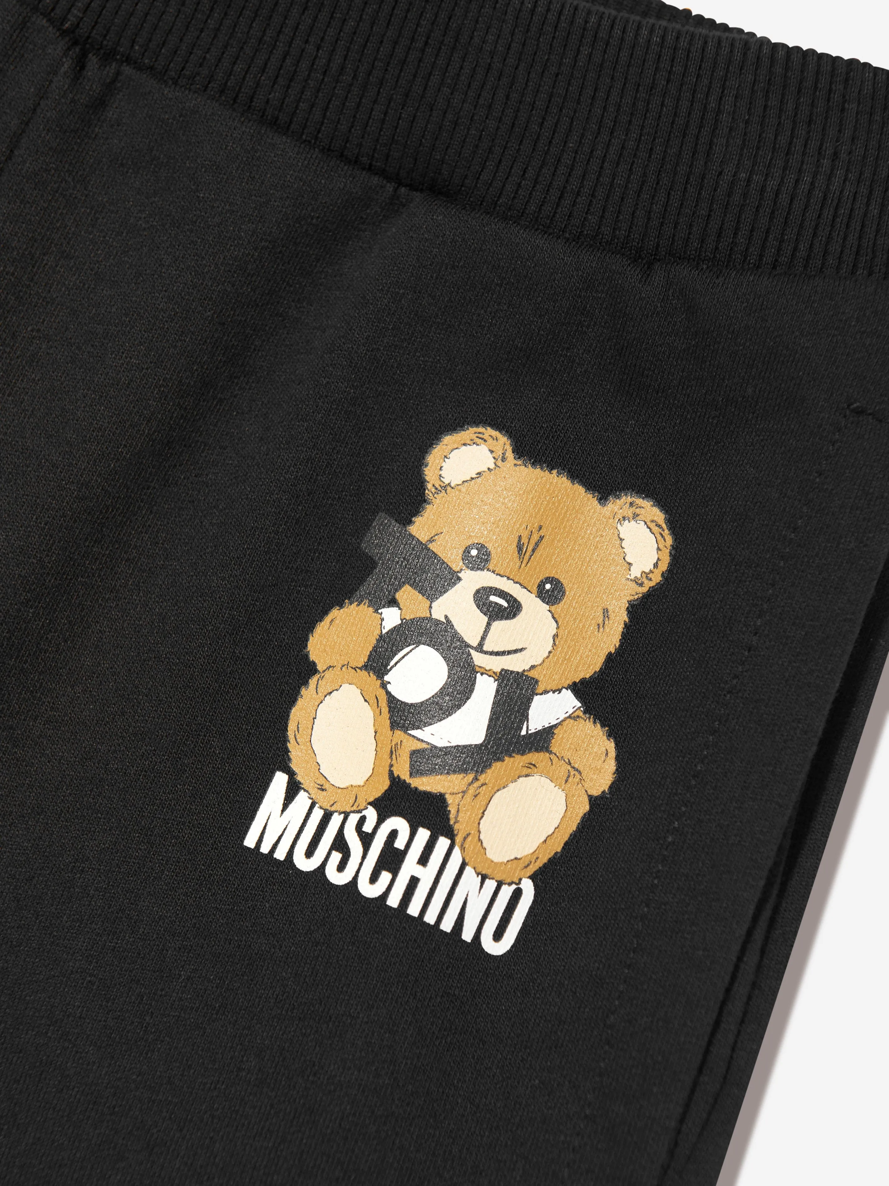 Kinder Teddybär Joggerhose in Schwarz