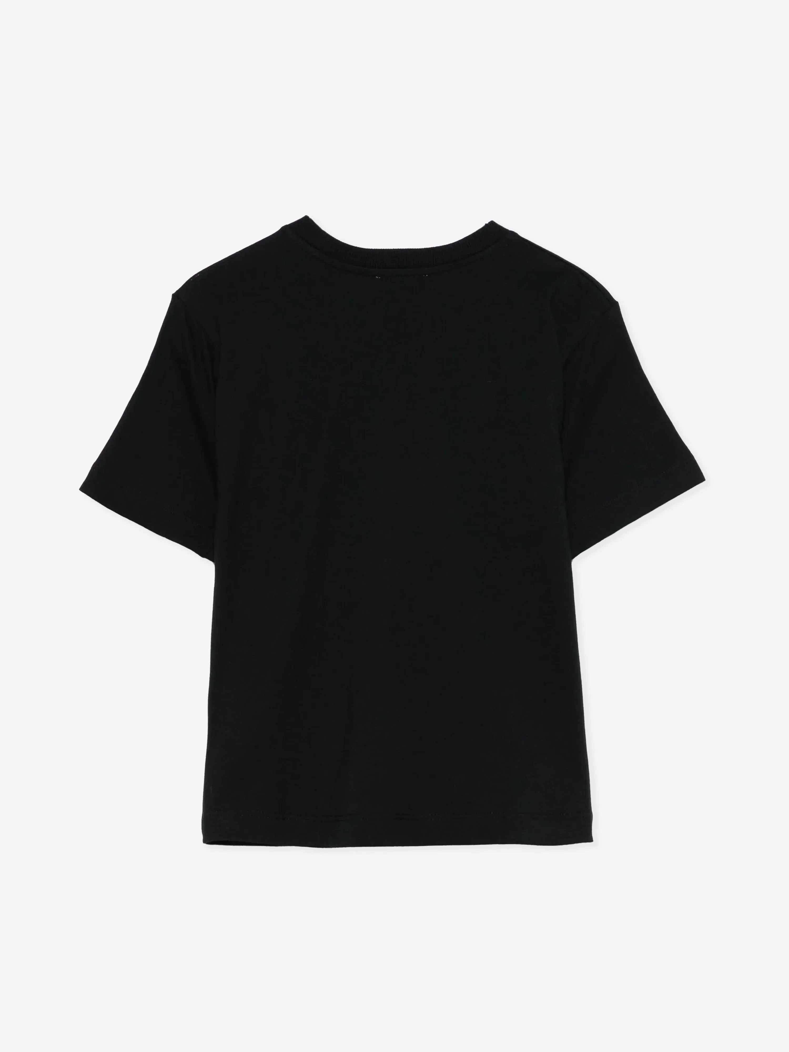 Kinder-Teddybär-Logo-T-Shirt in Schwarz