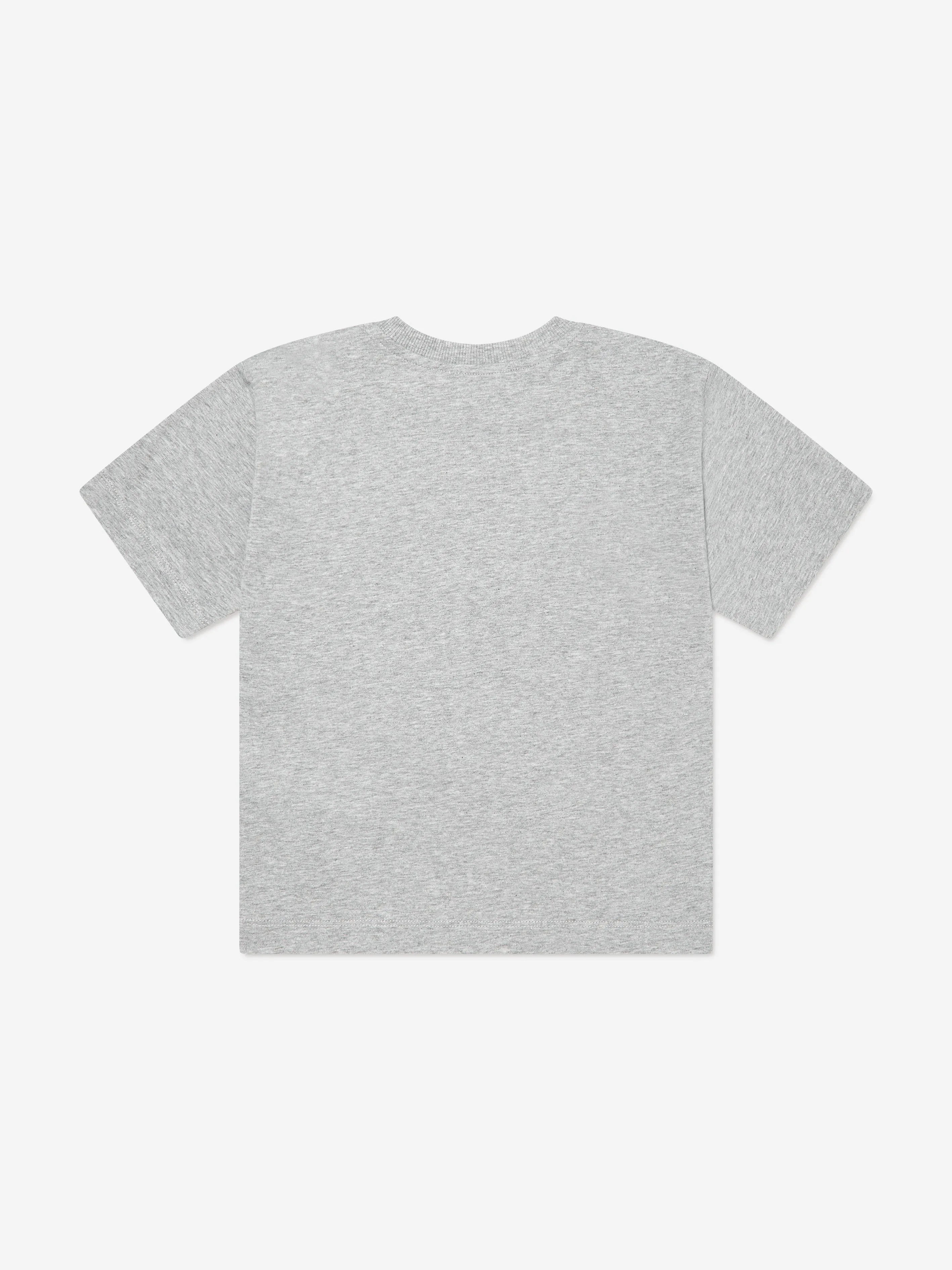 Kinder Teddybär Logo T-Shirt in Grau