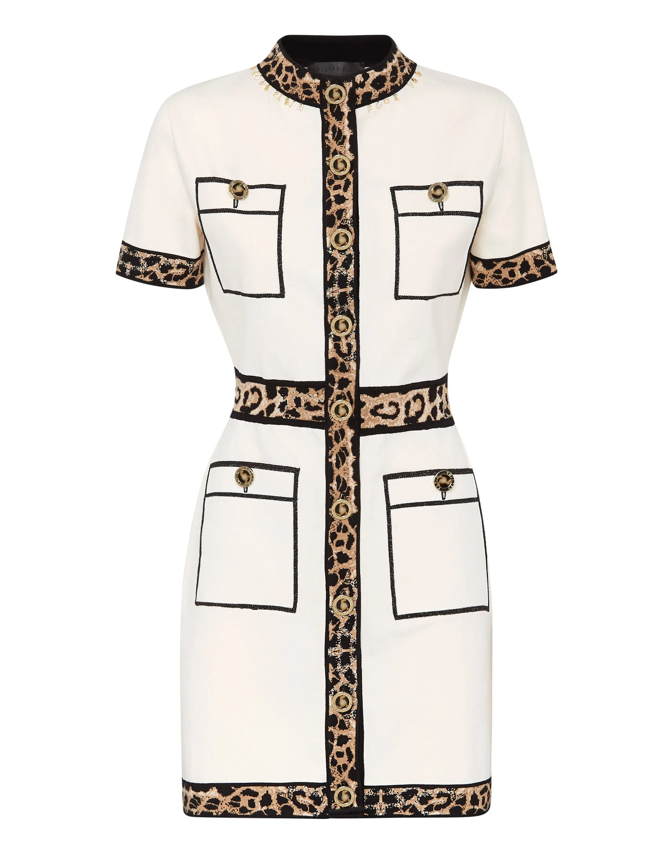 Knit Dress Leopard