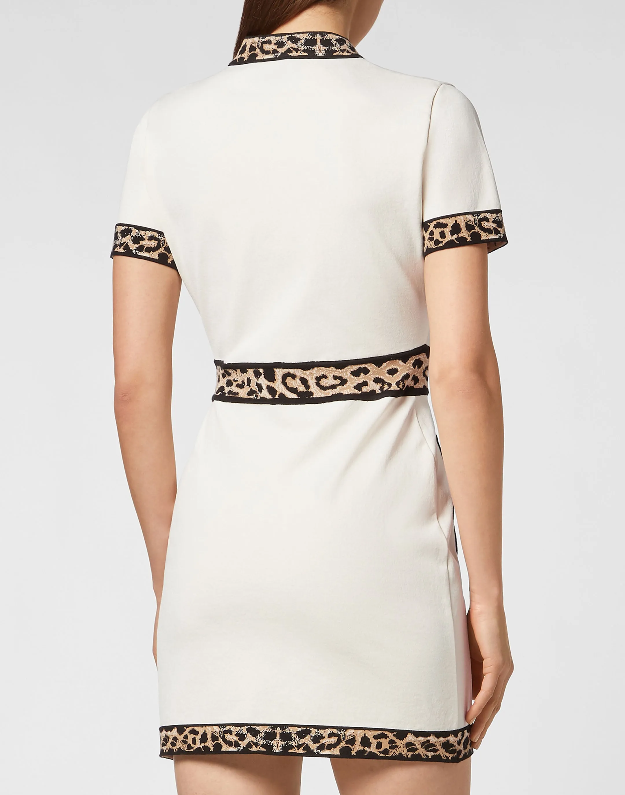 Knit Dress Leopard