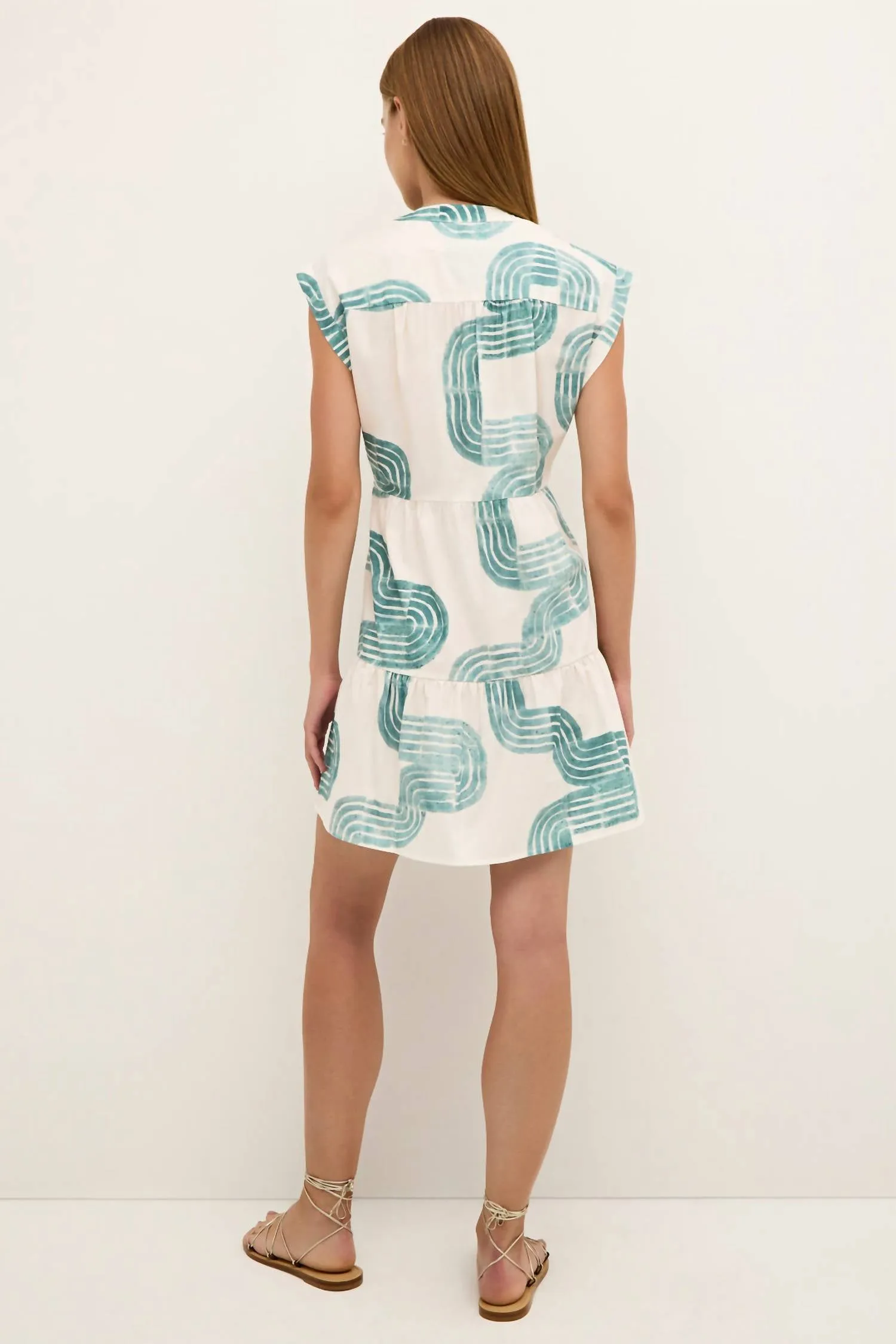 Lachlan Dress In Nile