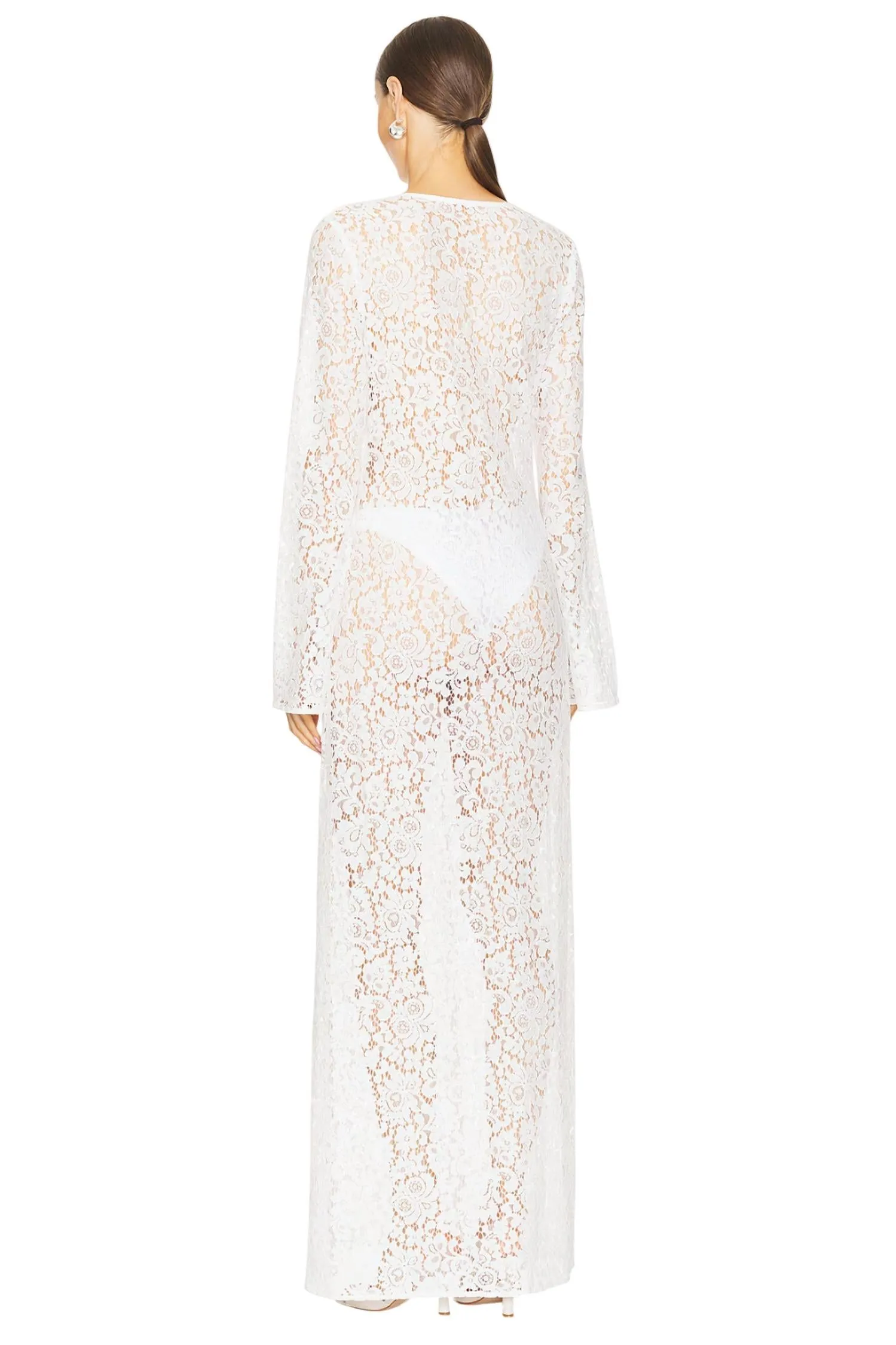 Landon Dress In White