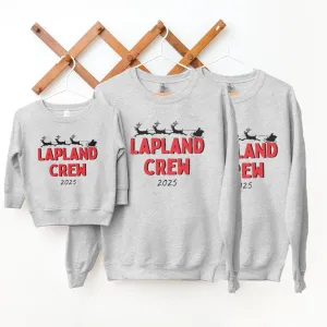 Lapland Crew 2025 Matching Christmas Sweatshirts maternity wear outlet