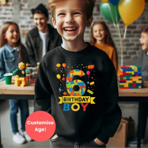 Lego Birthday Boy Kids Sweatshirt boys clothes cheap sale