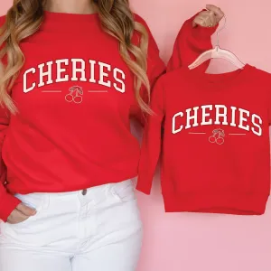 Les Cheries Mum Matching Sweatshirts breastfeeding tops cheap