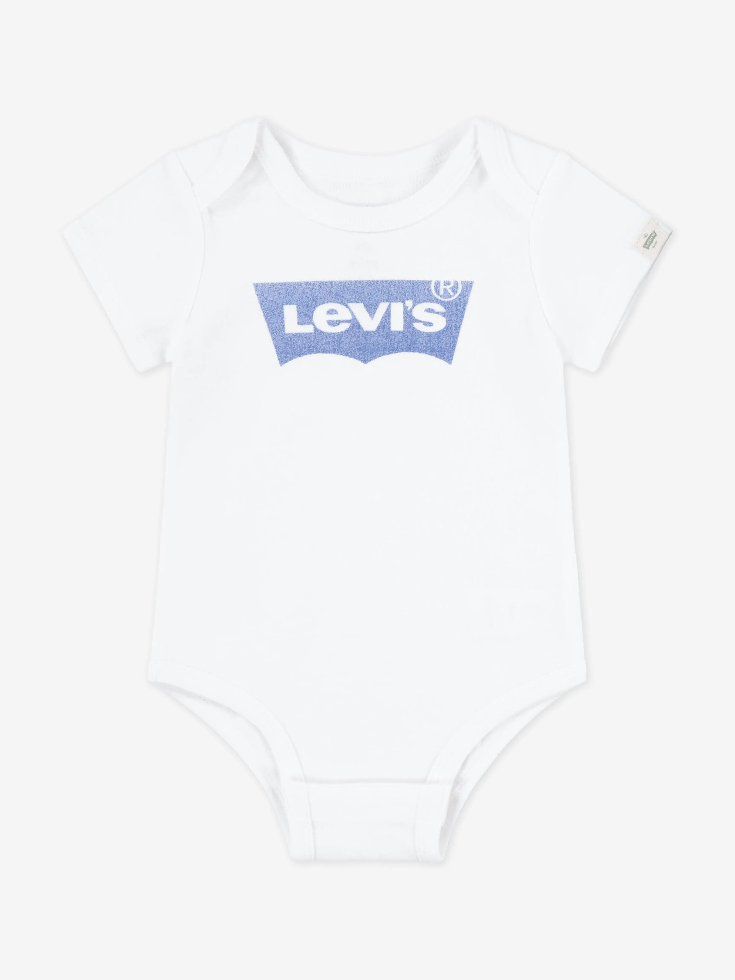 Levi's Baby Boys Batwing Bodysuit Set in Weiß