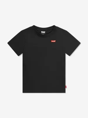 Levi's Jungen Batwing T-Shirt mit Brustlogo in Schwarz