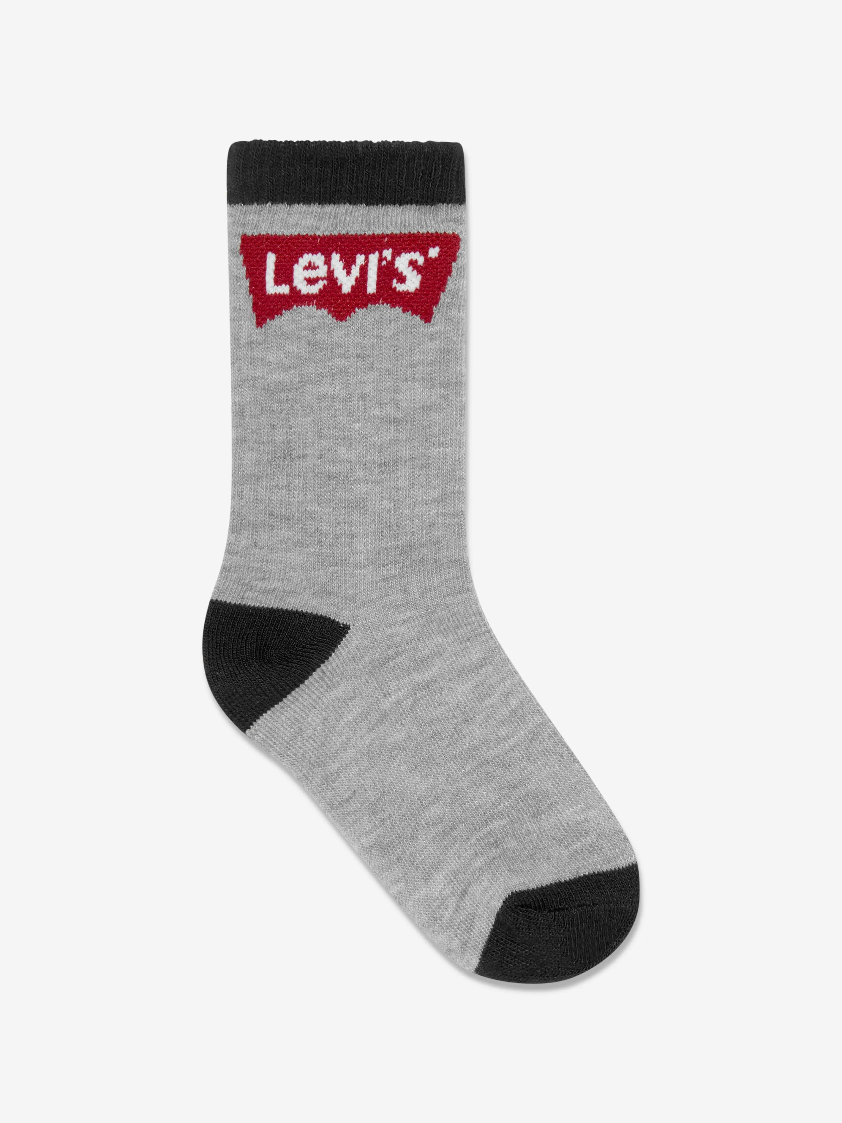 Levi's Jungen Batwing Socken-Set (3er Pack) in Schwarz