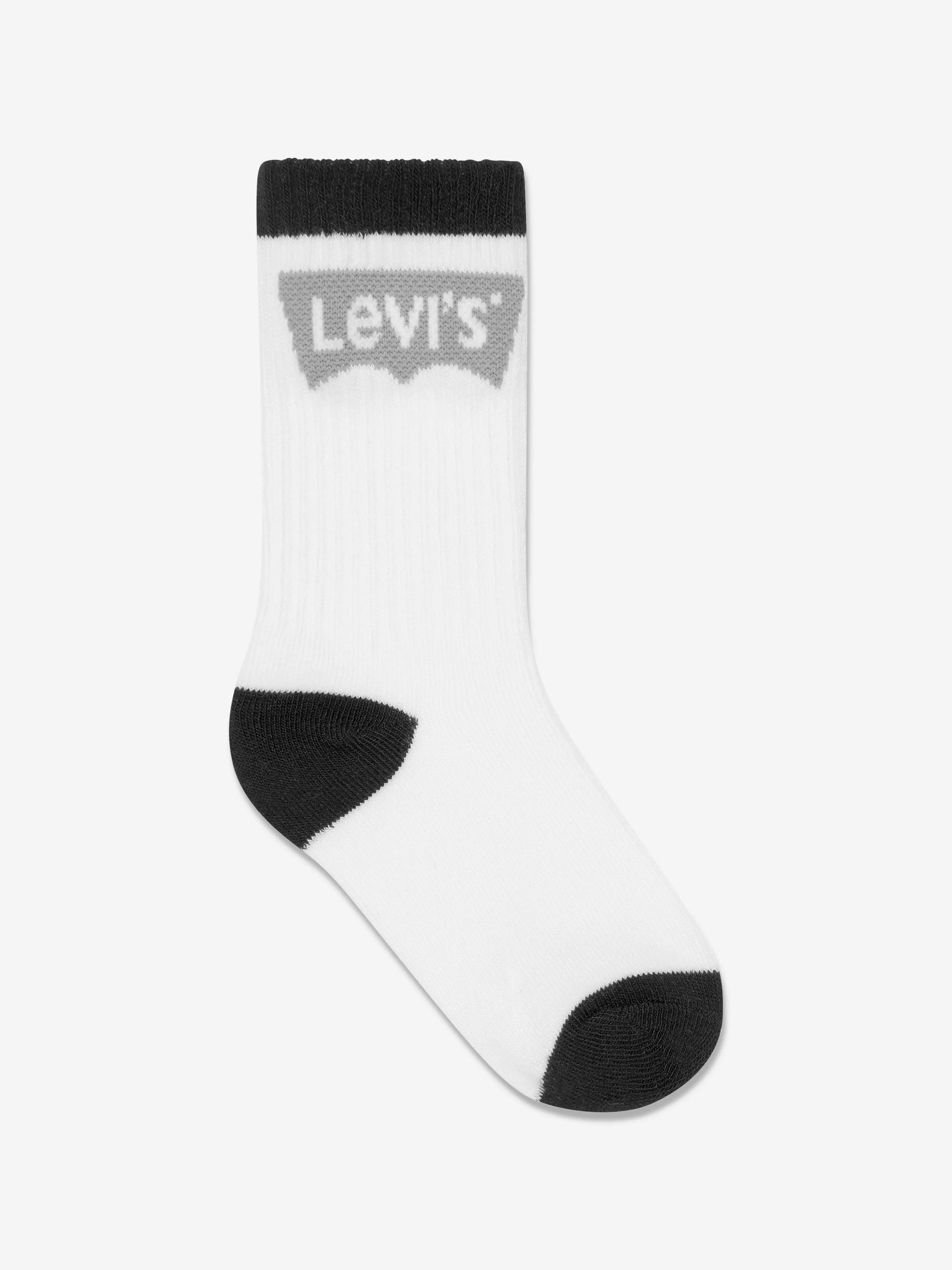 Levi's Jungen Batwing Socken-Set (3er Pack) in Schwarz