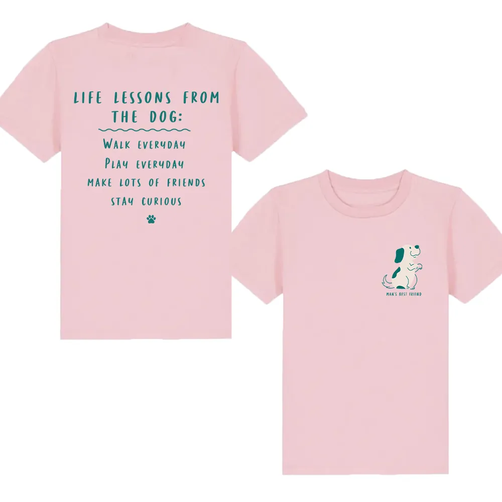 Life Lessons Front & Back Graphic T-Shirt