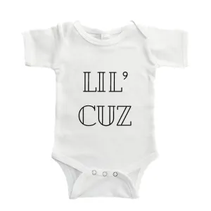 Lil' Cuz Baby Bodysuit White cheap baby clothes online