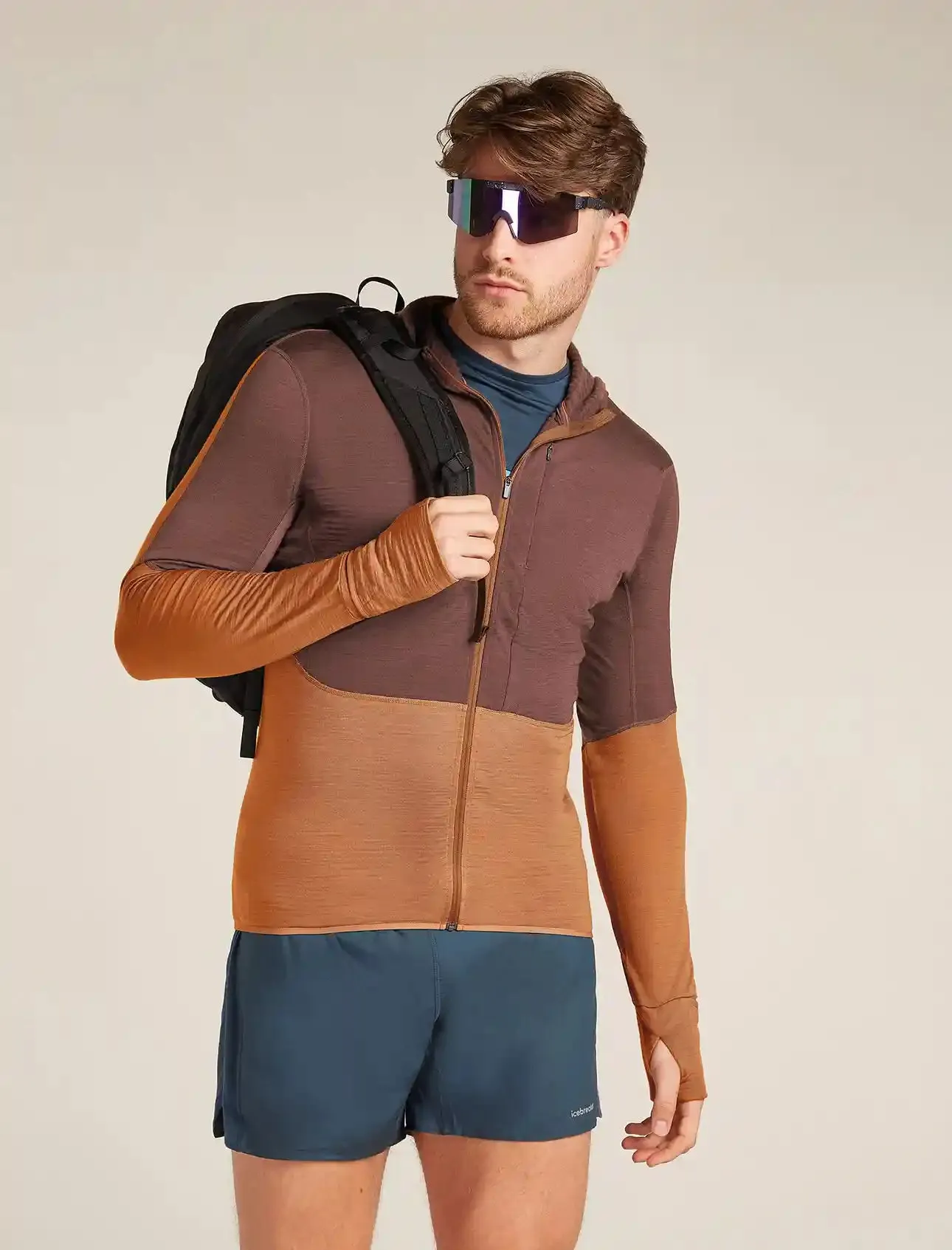 Shop For Icebreaker 200 Realfleece Descender Long Sleeve Mens Hooded Jacket on sale, high quality and best service are waiting for you.