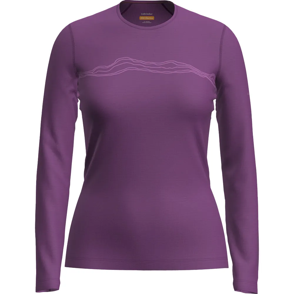 Find the best quality Limited Quantity Icebreaker Merino 200 Oasis LS Crewe Mountain Pulse Womens ,Wholesale Service , we sell authentic Items with bottom price, shop now!