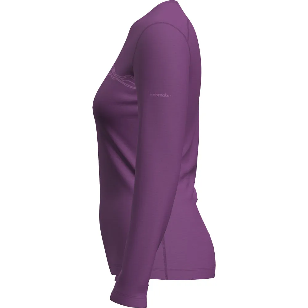 Wholesale & Cheap Icebreaker Merino 200 Oasis LS Crewe Mountain Pulse Womens sale here, bottom price, fast delivery and best service on our online store.