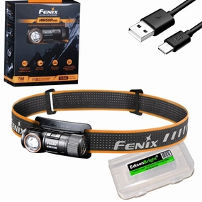 Shop For Cheap Authentic Limited Fenix HM50R V2 700 Lumen Rechargeable White/red LED Multipurpose Headlamp with EdisonBright Accessory case Bundle Retail with reasonable price, trust our official site to get your best Items.