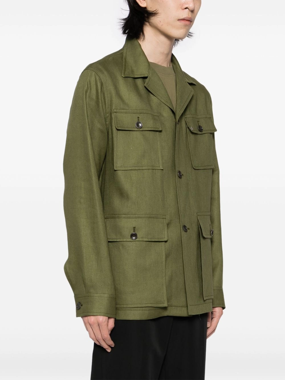 Linen Shirt Jacket