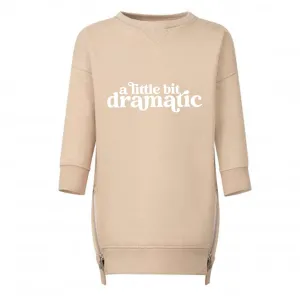 Little Bit Dramatic Long Sweater Dress girls skirts clearance