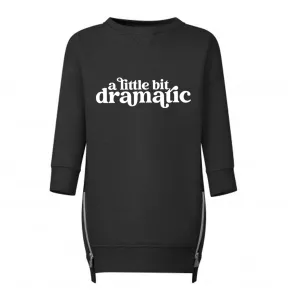 Little Bit Dramatic Long Sweater Dress girls skirts clearance