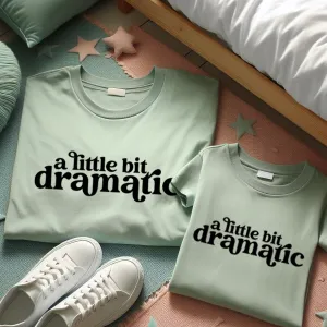 Little Bit Dramatic Matching T-Shirts maternity leggings online