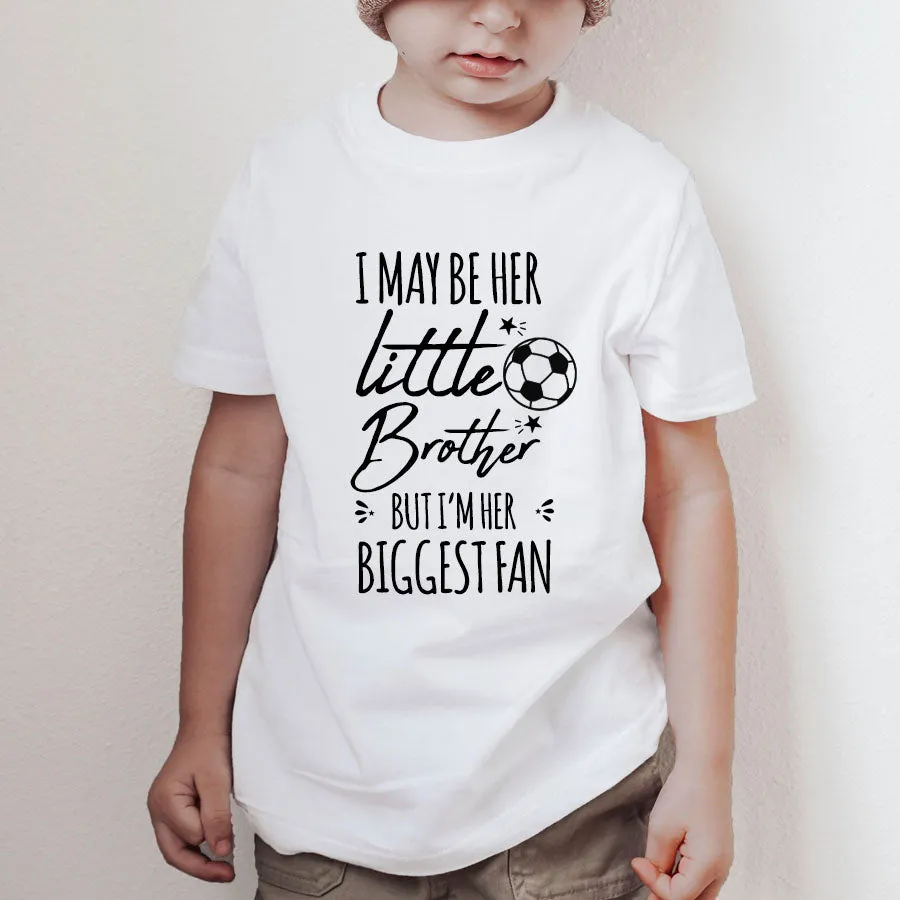 Little Brother & Her Biggest Fan Boys T-Shirt boys apparel promo code