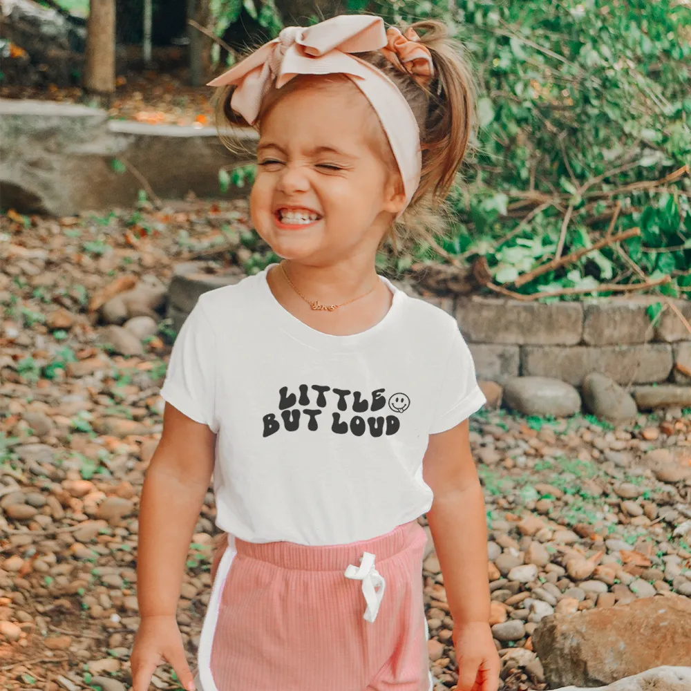 Little But Loud Kids T-Shirt girls pajamas promo