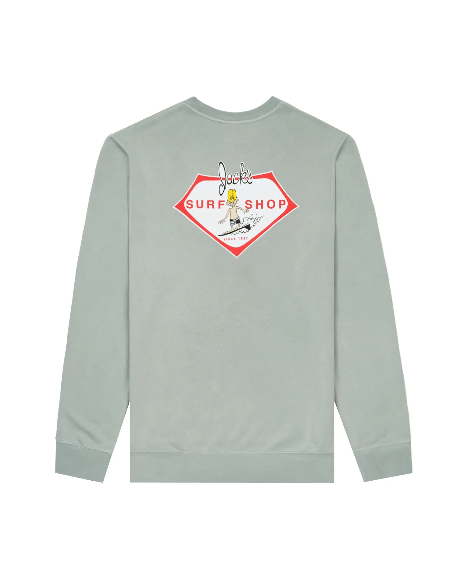 Little Dude Pigment Crewneck Sweatshirt - Pigment Salbei