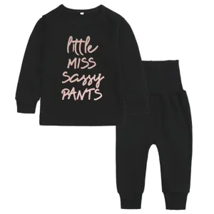 Little Miss Sassy Pants Lounge Set girls skirts clearance