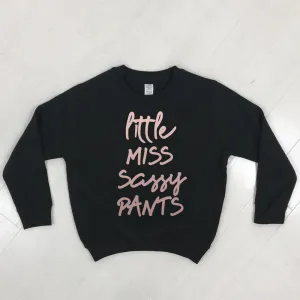 Little Miss Sassy Pants Sweater (MRK X) girls skirts clearance