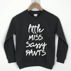 Little Miss Sassy Pants Sweater (MRK X) girls skirts clearance