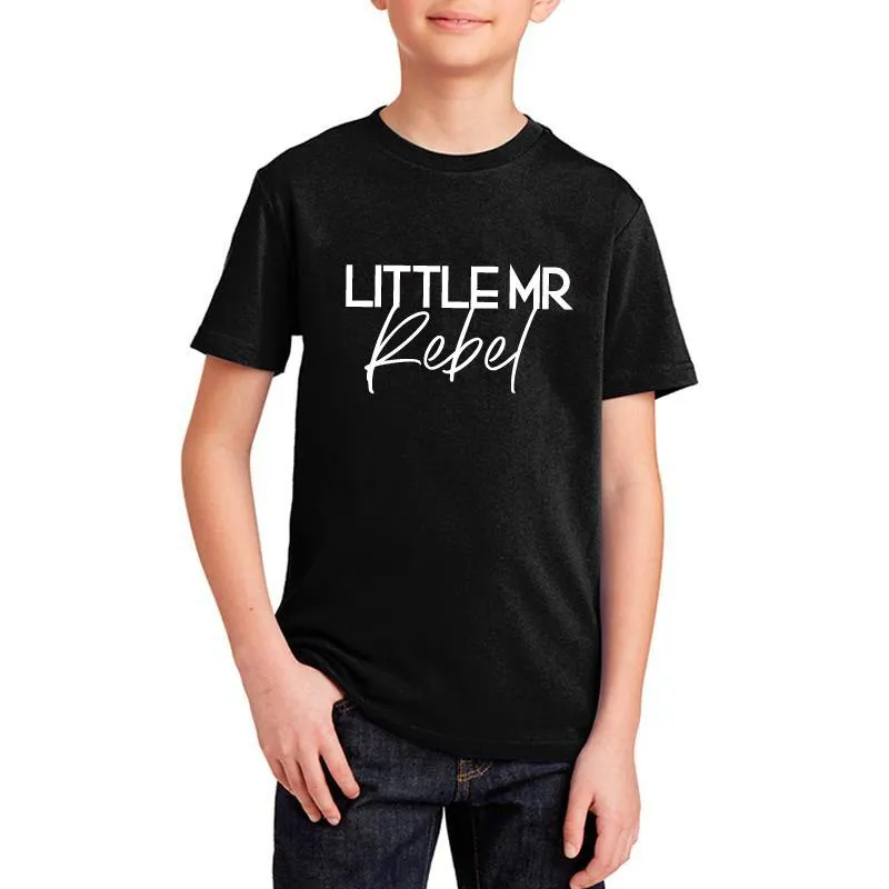 Little Mr Rebel T-Shirt boys apparel promo code