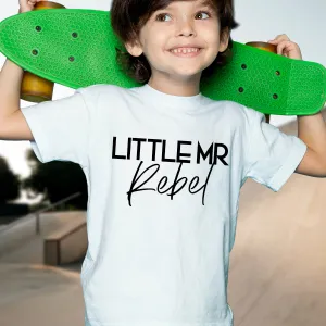 Little Mr Rebel T-Shirt boys apparel promo code