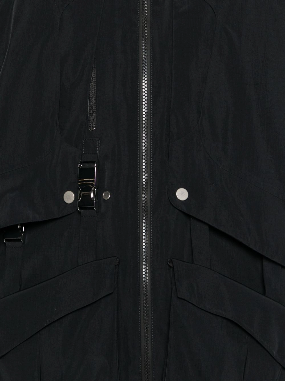 Lobe Panelled Hooded Jacket