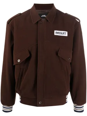 Logo Patch Jacket winter jackets clearance
