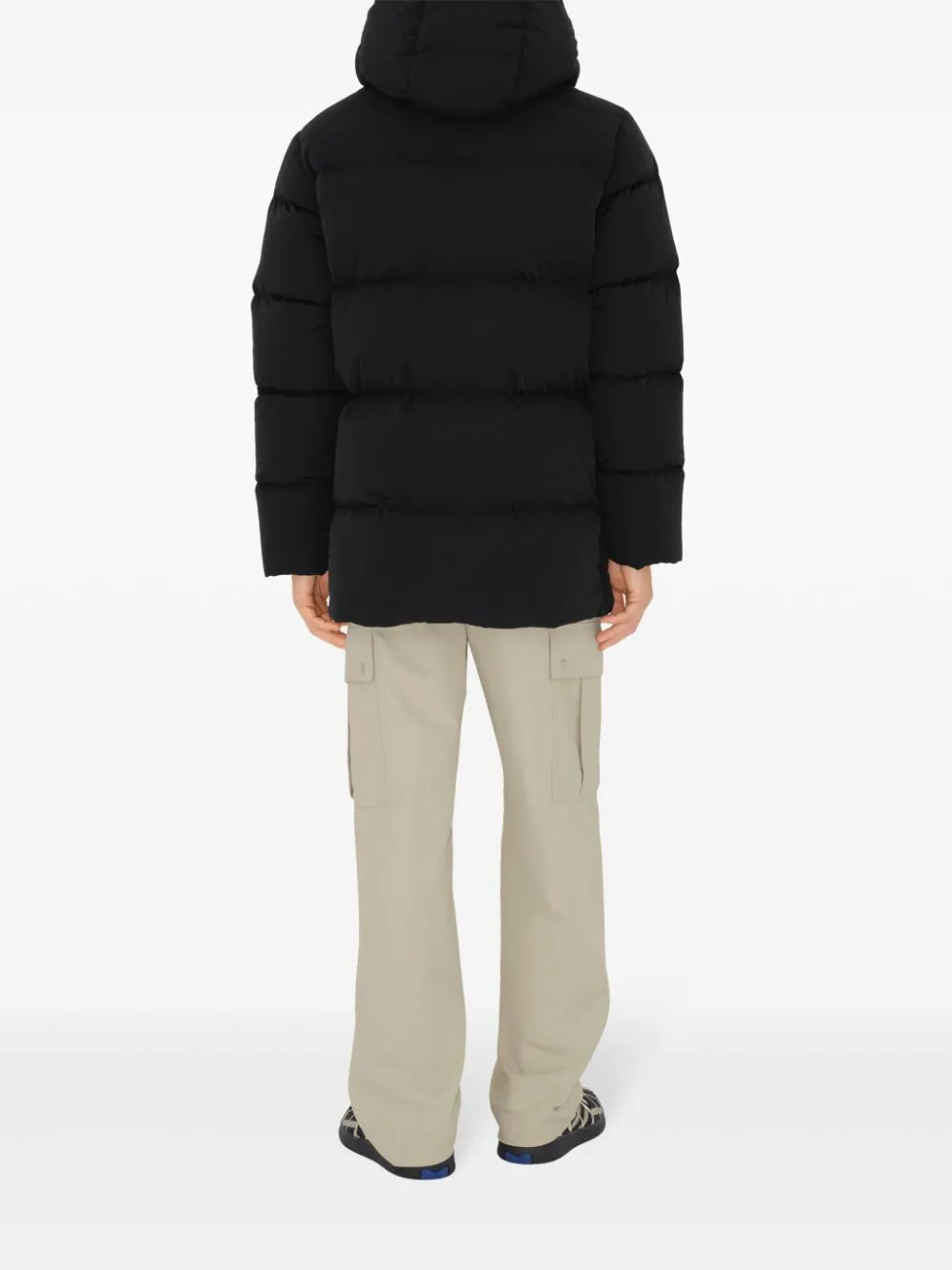 Logo-Patch Pufffer Coat