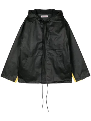 Logo-Print Hooded Jacket winter jackets clearance