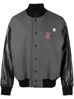 Logo Varsity Bomber Jacket winter jackets clearance