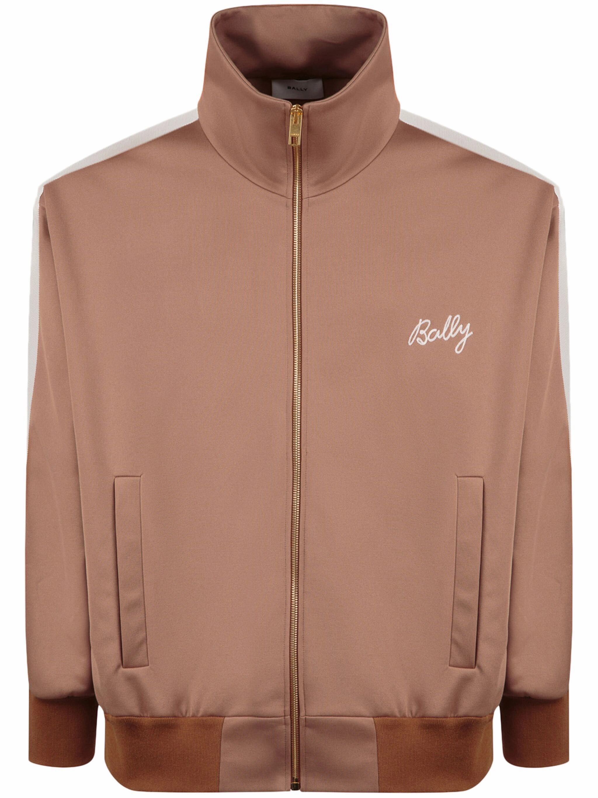 Logo-Embroidered Bomber Jacket winter jackets clearance