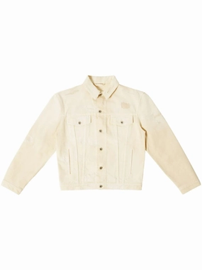 Logo-Patch Cotton Jacket winter jackets clearance