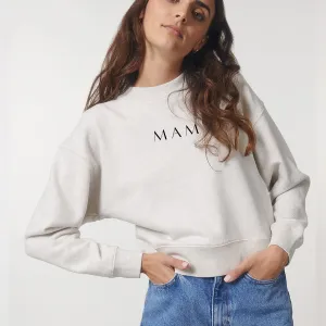 Lounge Mama Cropster Wave Crop Sweatshirt postpartum clothes sale
