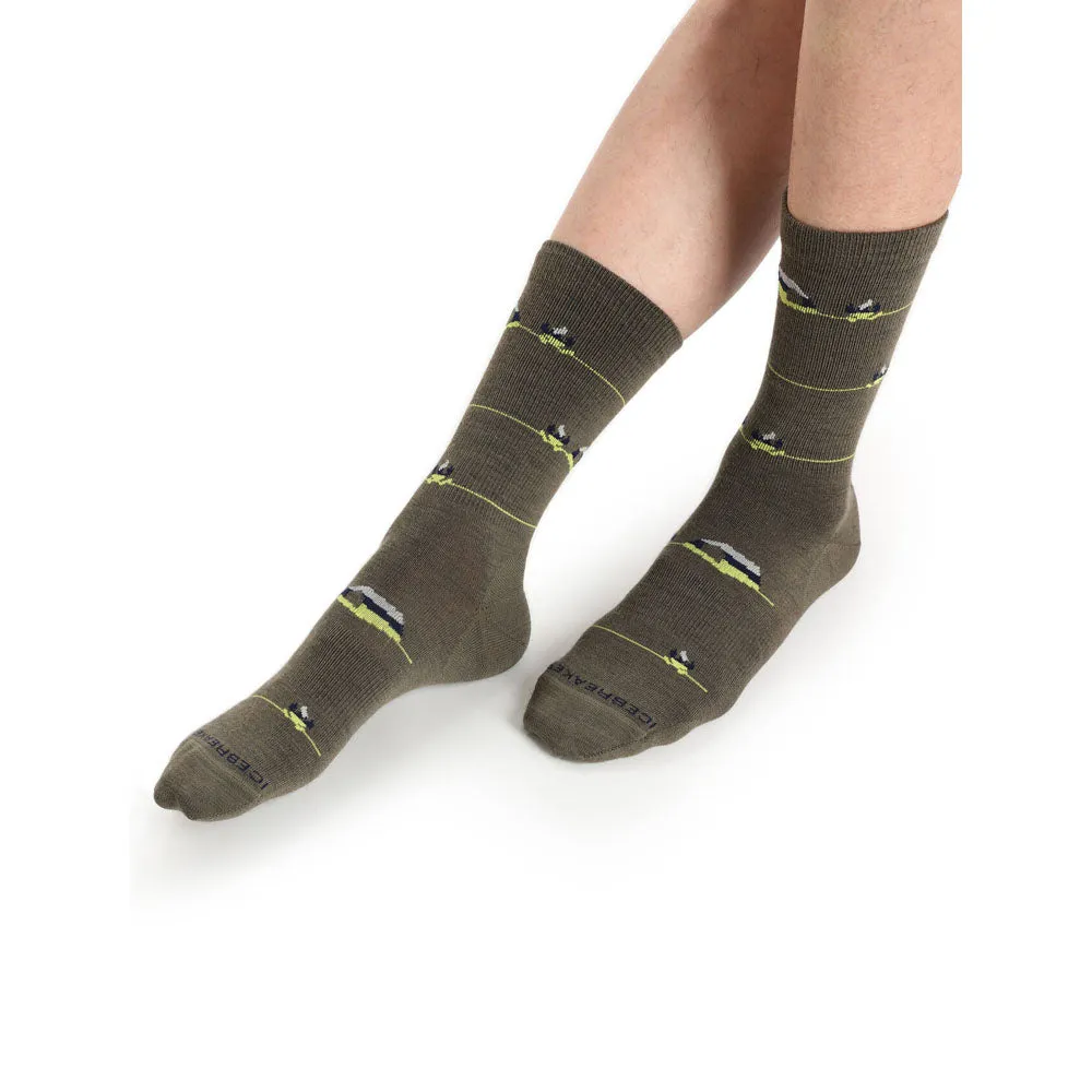 Get 2025 Authentic Icebreaker Lifestyle Ultralight Crew Backcountry Camp Socks Men , you will have great discount at our online store.