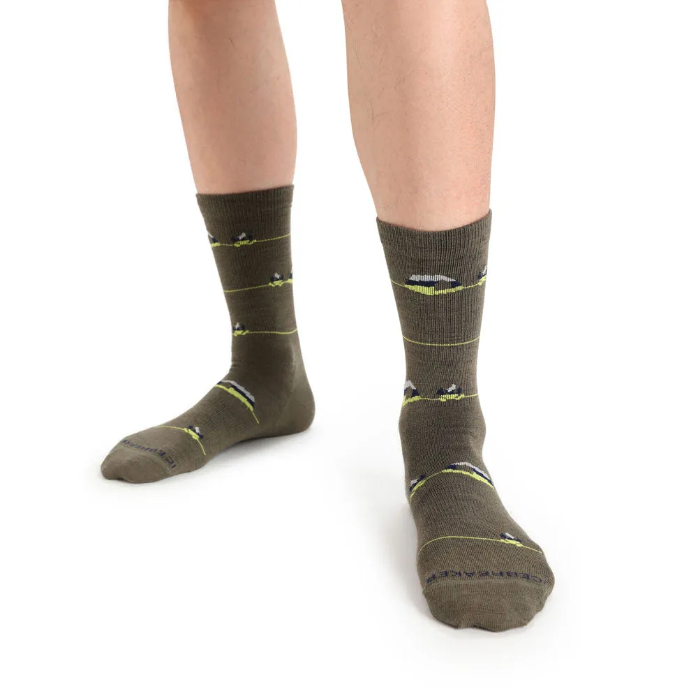 Shop the biggest selection of Icebreaker Lifestyle Ultralight Crew Backcountry Camp Socks Men , all the new style of these products are discount price sale.